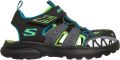 Skechers RAZOR SPLASH-RAPTOR QUEST Jongens Sandalen Zwart - Zwart