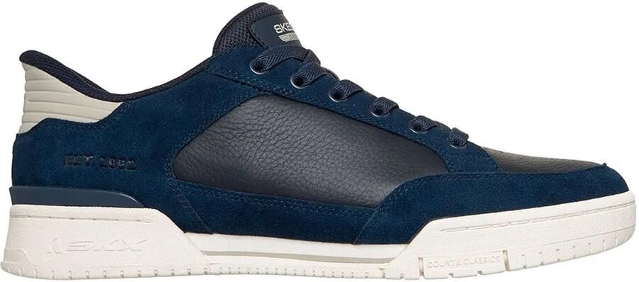 Skechers RECOIL Heren Instappers Donkerblauw Wit