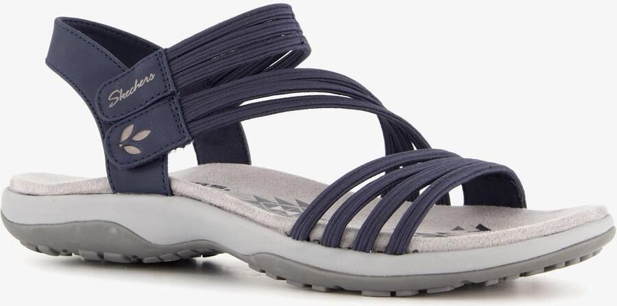 Skechers Sandalen REGGAE SLIM zomerschoen trekkingsandaal met praktische klittenbandsluiting