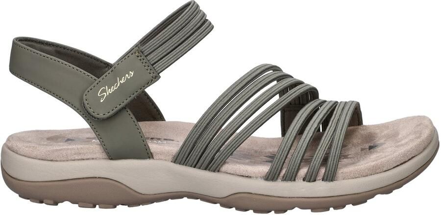 Skechers Reggae Slim dames sandaal Donkergroen