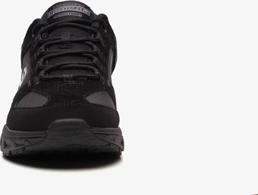 Skechers Sneakers Oak Canyon met memory foam-uitrusting vrijetijdsschoen lage schoen veterschoen