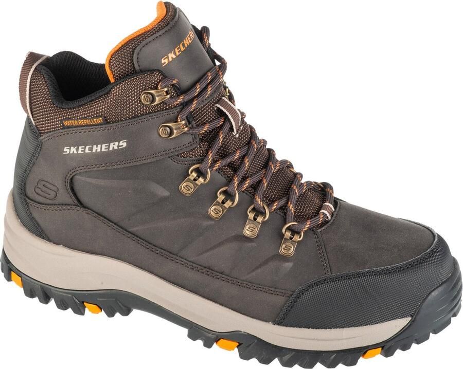 Skechers Relaxed Fit: Relment Daggett- Heren Wandelschoenen Laarzen Bruin 204642-CHOC