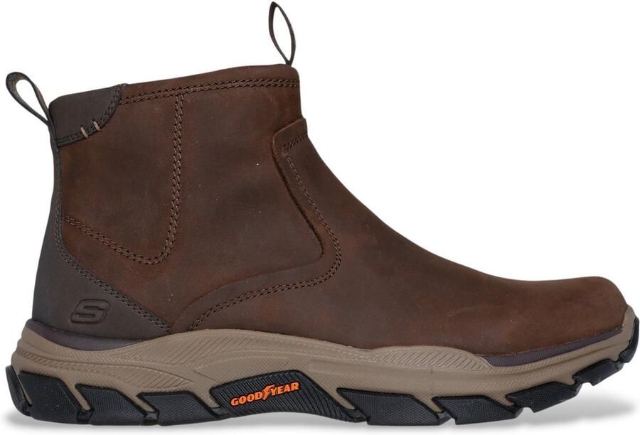 Skechers Relaxed Fit: Repected Evanston Enkellaarzen Donkerbruin - Foto 2