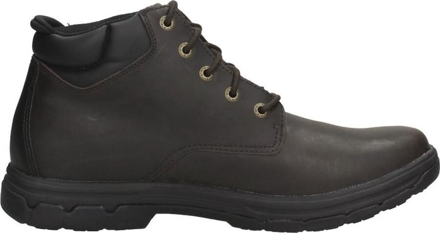 Skechers Relaxed Fit: Segment 2.0 Brogden Veterschoenen Hoog Donkerbruin