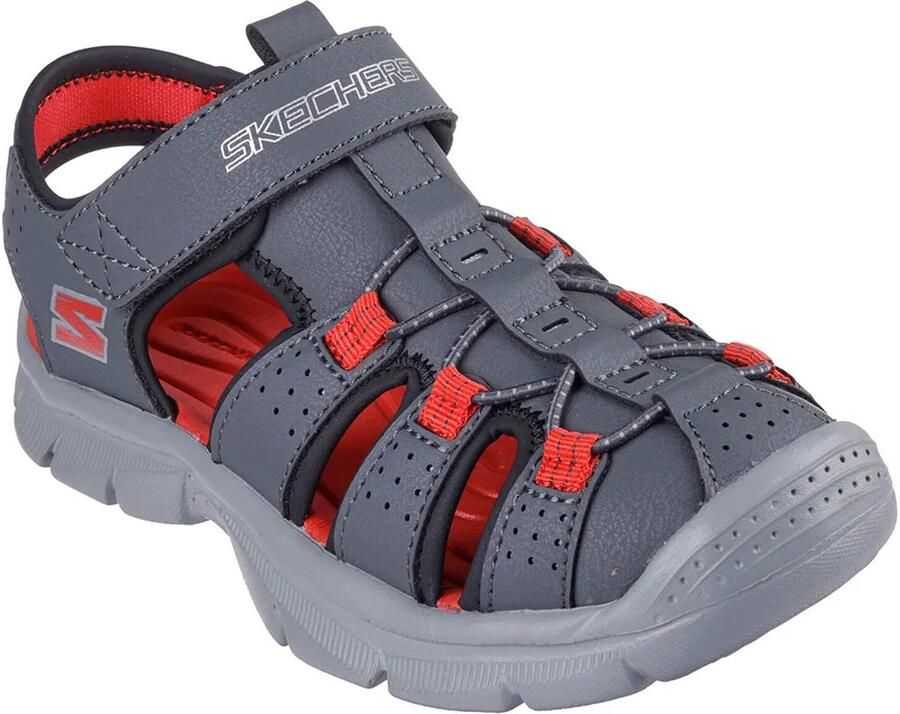 Skechers Relix Valdex Sandalen Grijs 1 2 Jongens