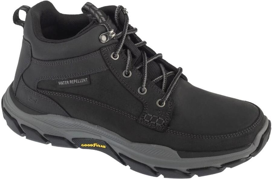 Skechers RESPECTED ESMONT Heren Sneakers Zwart Model 204453-BLK