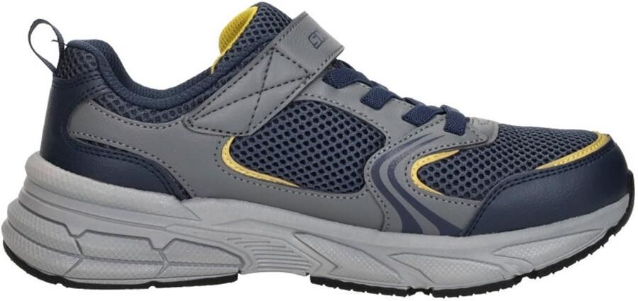 Skechers Retro-Graph Klittenband Laag Blauw