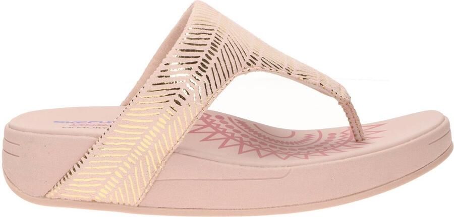 Skechers Retrographs Jupiter Dames Slippers Pink