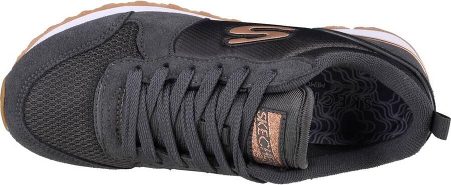 Skechers Sneakers GoldN Gurl Vrijetijdsschoen halfschoen veterschoen met air-cooled memory foam - Foto 7