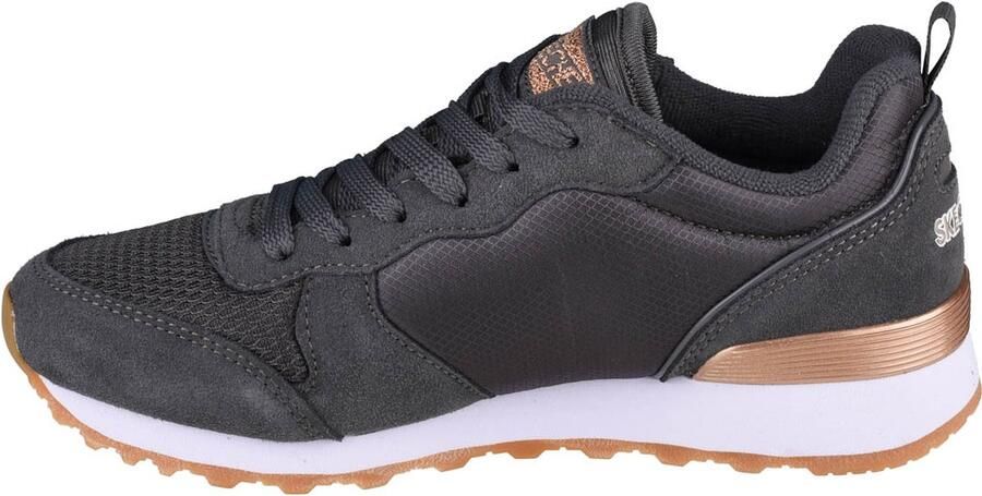Skechers Sneakers GoldN Gurl Vrijetijdsschoen halfschoen veterschoen met air-cooled memory foam - Foto 3