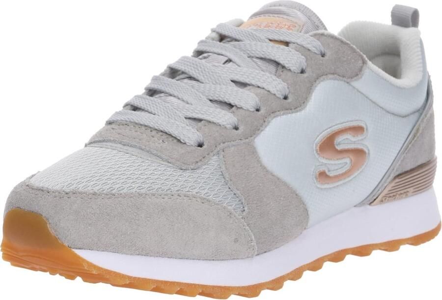 Skechers Sneakers GoldN Gurl Vrijetijdsschoen lage schoen veterschoen met air-cooled memory foam - Foto 2