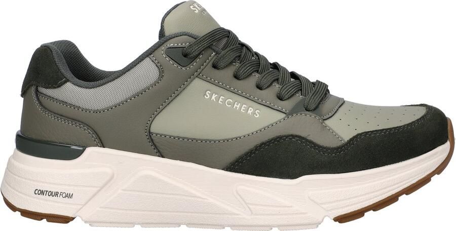 Skechers Rovino Lite heren sneaker Kaki