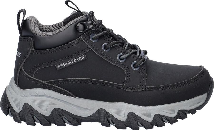 Skechers Rugged Ranger Brave Rock jongens veterboots Zwart