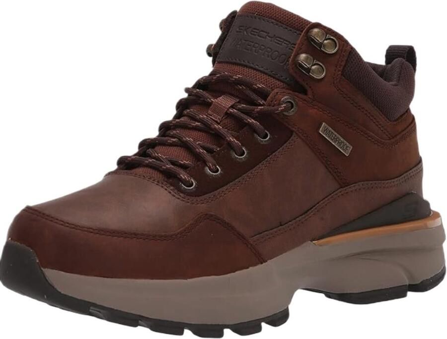 Skechers Ruskin heren wandelschoen Cognac