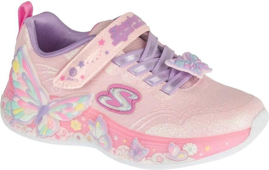 Skechers S-Lights: Butterfly Bliss voor meisje Roze Sneakers