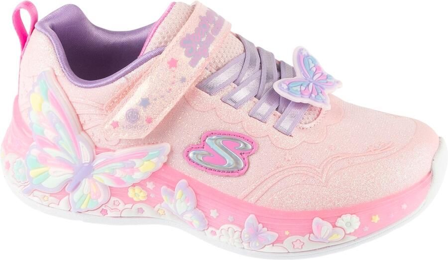 Skechers S-Lights: Butterfly Bliss voor meisje Roze Sneakers