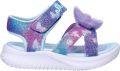 Skechers S-Lights Jumpster Butterfly Brites meisjes sandaal Blauw multi - Blauw