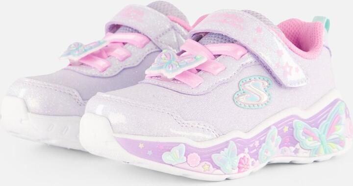 Skechers S LIGHTS\xAE-LIL BUTTERFLY BLISS Meisjes Sneakers Lavendel