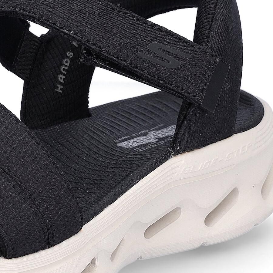 Skechers Sandaal Go Walk Glide-Step 2.0 Sandal Ella 141269 BKW Black White