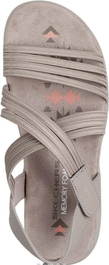 Skechers Sandaal Reggae Slim-Fit Sunny Side 2.0 164036 TPE Taupe