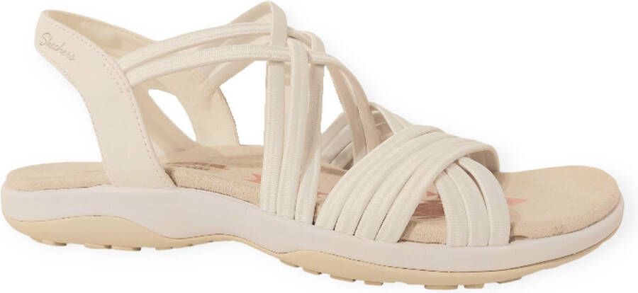 Skechers Sandaal Reggae Slim Sunnyside Stretch Fit 163185 WHT Wit Machine Washable - Foto 2
