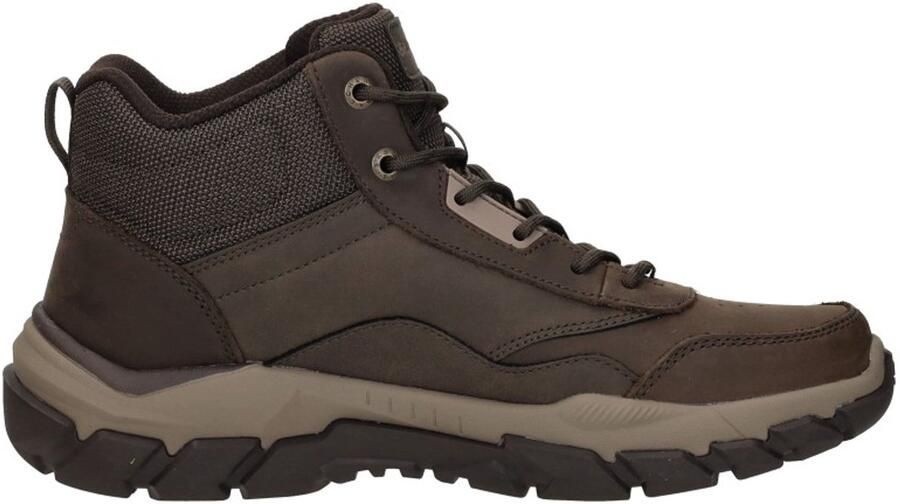 Skechers Santoro Hopkins Veterschoenen Hoog donkerbruin - Foto 2