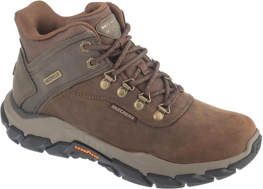 Skechers Santoro Relic Mannen Bruin Laarzen