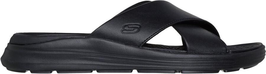 Skechers SARGO-DENAL Heren Slippers Zwart