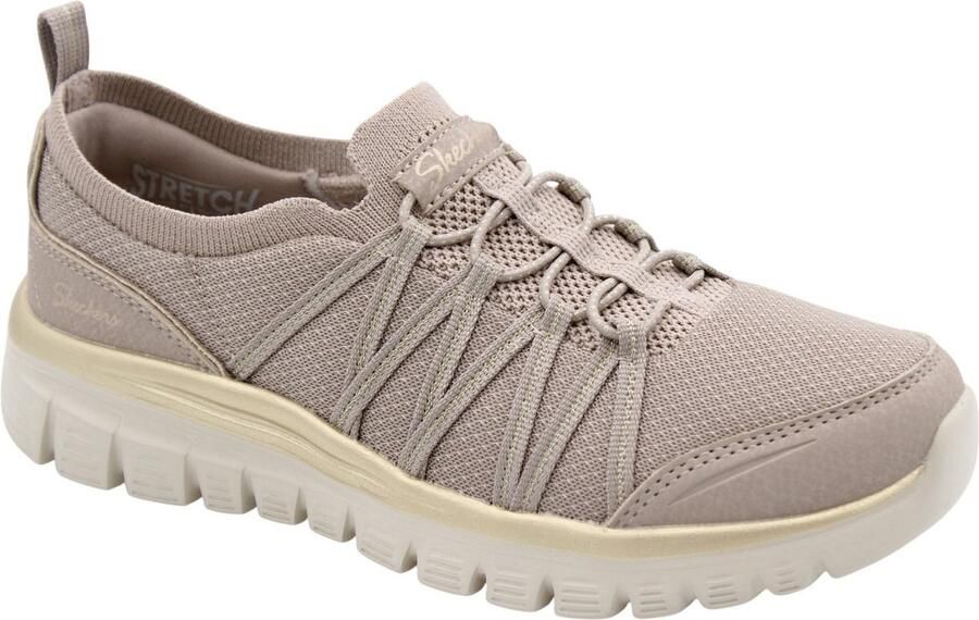 Skechers Slip-on sneakers GRACEFUL-PURECRUSH Vrijetijdsschoen met elastische instap - Foto 2