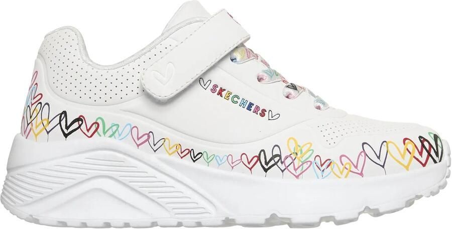 Skechers Street UNO LITE HEART CRAZE sneakers meisjes 314091L WMLT - Foto 2