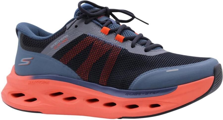 Skechers Slip-on sneakers MAX CUSHIONING GLIDE-STEP slippers instapschoen geschikt voor machinewas smalle vorm