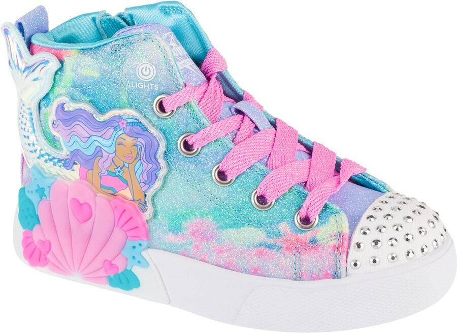 Skechers Seashell Magic Mermaid Sea voor meisje Blauw Sneakers Sportschoenen - Foto 2