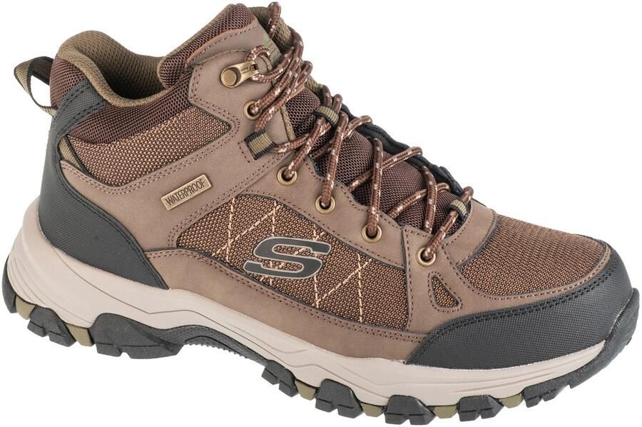 Skechers Hoge veterschoenen SELMEN MELANO ideaal voor outdooractiviteiten