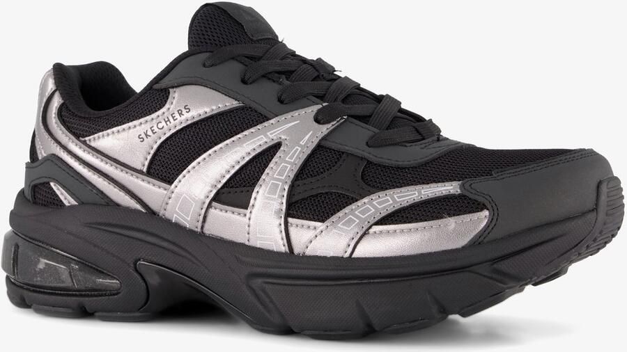Skechers Shadow Stellar 90 dames sneakers zwart Extra comfort Memory Foam