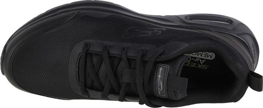 Skechers Skech-Air Court 232647-BBK Mannen Zwart Sneakers - Foto 3