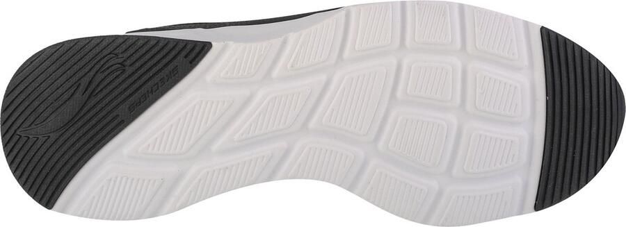 Skechers Sportieve Zwarte Leren Sneaker met AirCushioned Zool Zwart - Foto 9