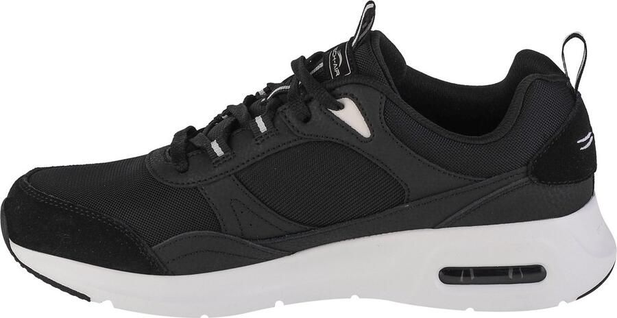 Skechers Sportieve Zwarte Leren Sneaker met AirCushioned Zool Zwart - Foto 5