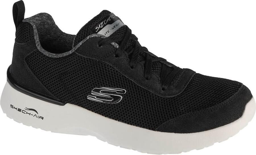 Skechers Skech-Air Dynamight 12947-BKW Vrouwen Zwart Trainingschoenen