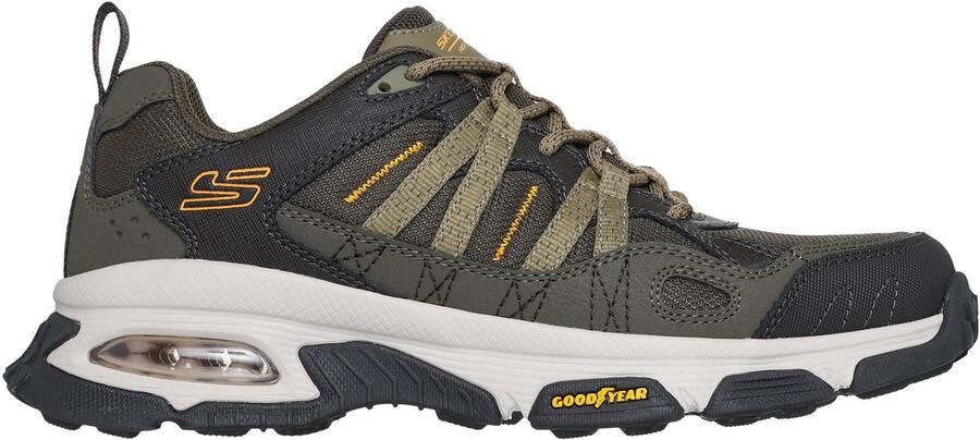 Skechers SKECH-AIR ENVOY Heren Wandelschoenen Olijf - Foto 3