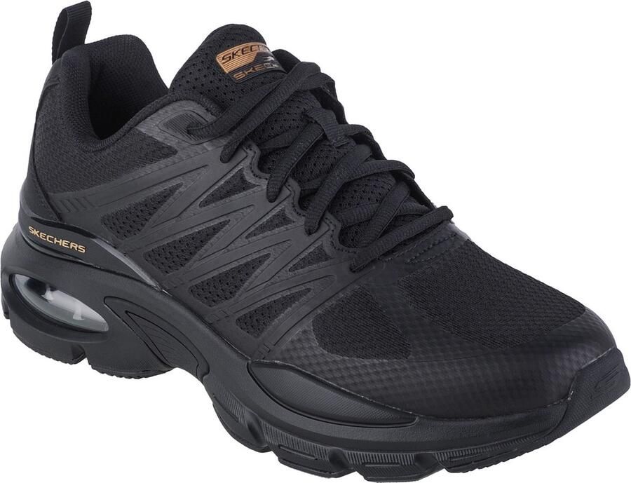 Skechers Skech-Air Ventura Revell 232657-BBK Mannen Zwart Sneakers Sportschoenen - Foto 2