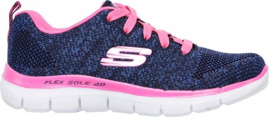 Skechers Skech Appeal 2.0 High Energy blauw sneakers meisjes
