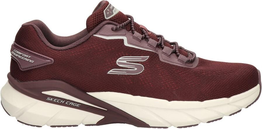 Skechers Skech Cage Kariv heren sneaker Bordo