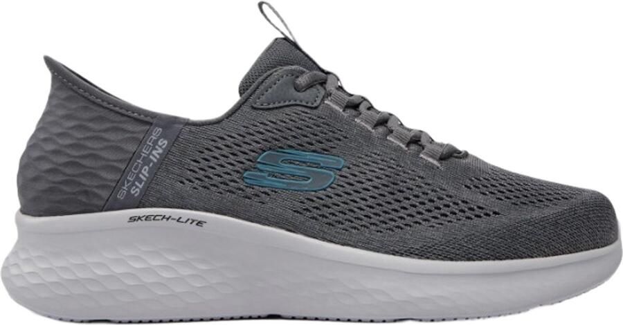 Skechers SKECH-LITE PRO Basis Grijze Sneakers voor Heren