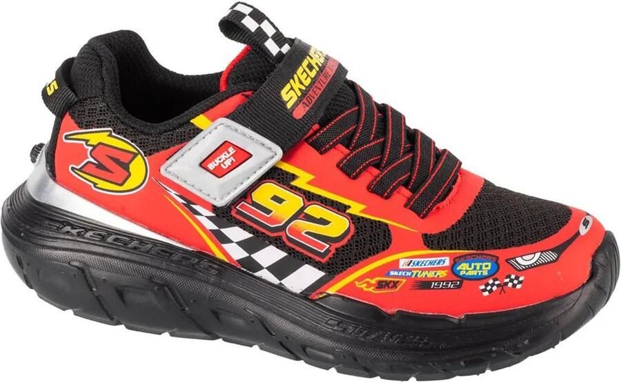 Skechers Skech Tracks 402303L-BKRD voor een jongen Zwart Sportschoenen - Foto 5