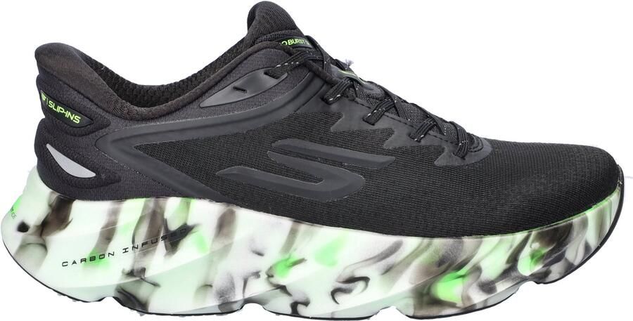 Skechers SKX AERO BURST SI GLOW IN Dames Sportschoenen Zwart