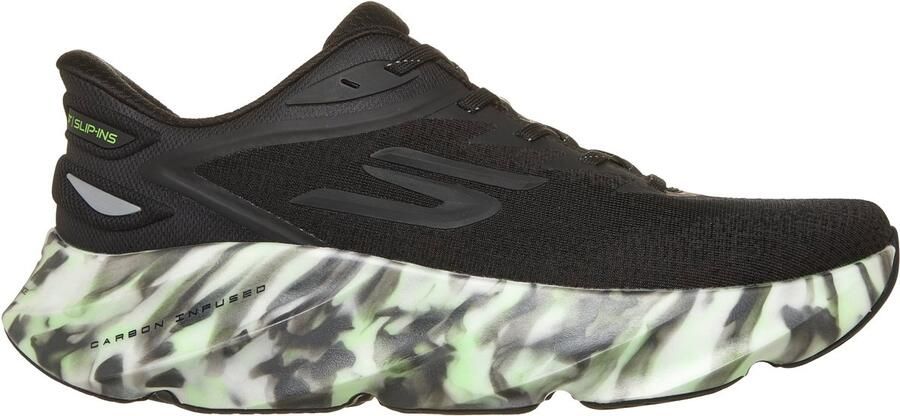 Skechers SKX AERO BURST SI GLOW IN Heren Sportschoenen Zwart