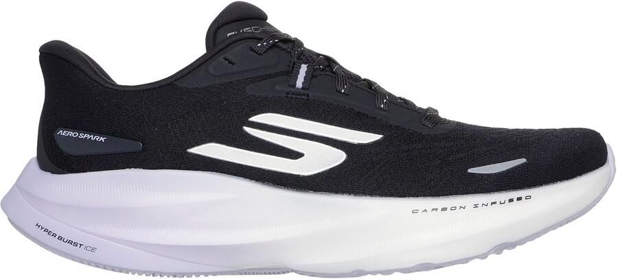 Skechers SKX AERO SPARK Dames Sportschoenen Zwart Paars