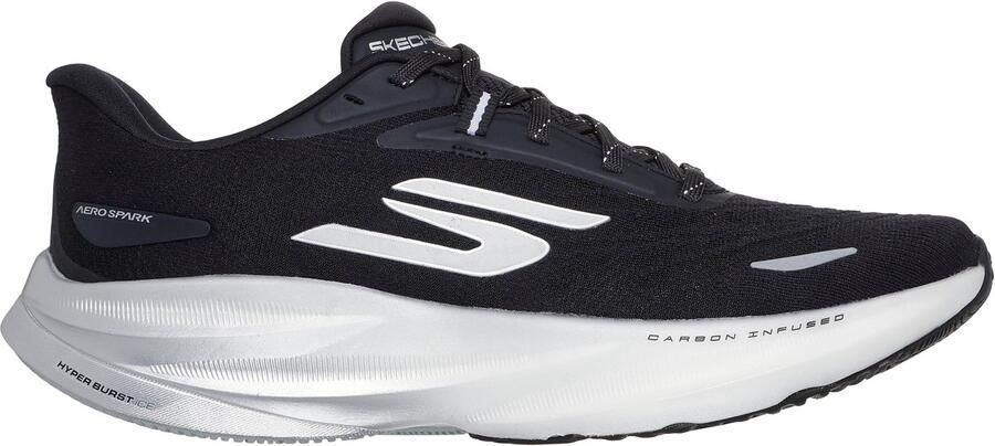 Skechers SKX AERO SPARK Heren Sportschoenen Zwart Wit - Foto 3