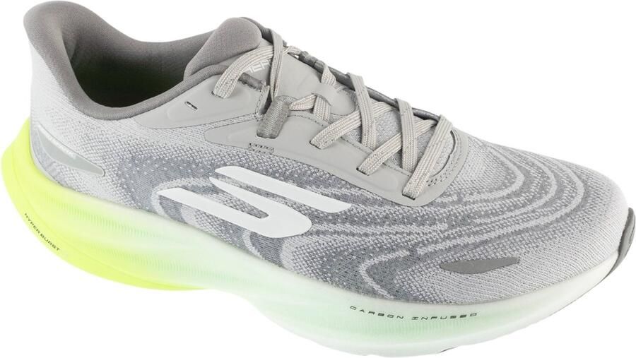 Skechers SKX Aero Spark Mannen Grijs Hardloopschoenen