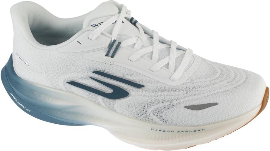 Skechers SKX Aero Spark Mannen Wit Hardloopschoenen